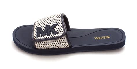 michael michael kors mk slide|michael kors slides on sale.